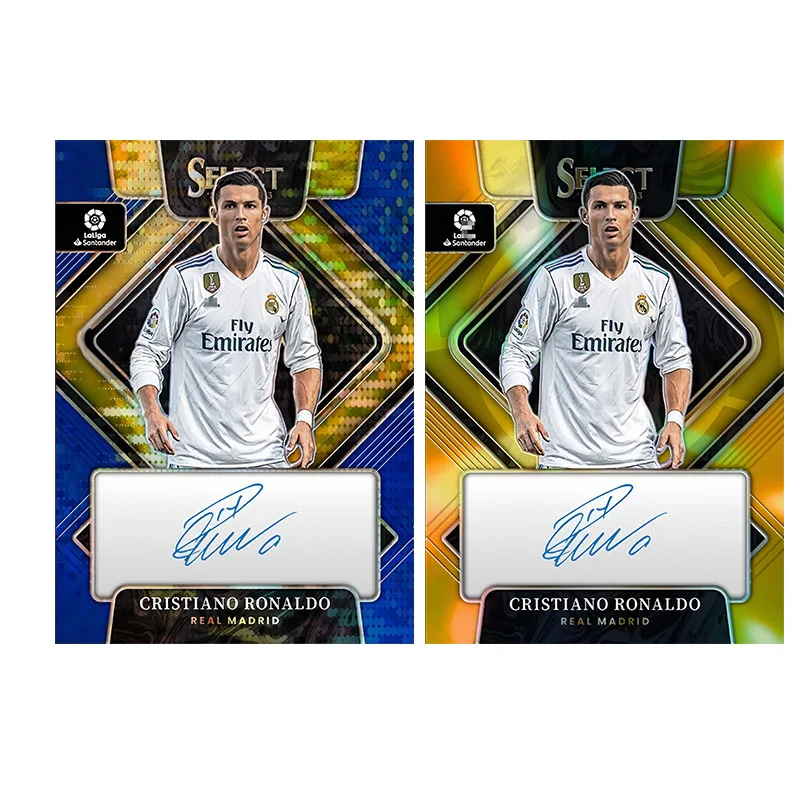 Panini 2022-23 Selecteren La Liga Voetbal Cristiano Ronaldo Speler Kaarten Ster Collectible Kaarten Fan Kerst Verjaardagscadeautjes Kinderen speelgoed