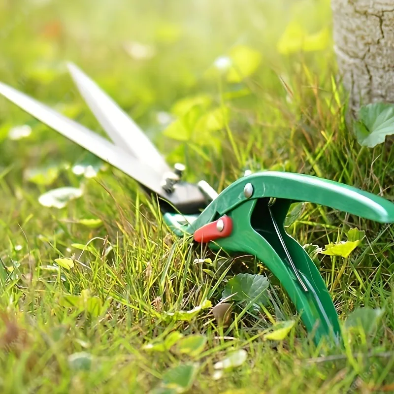 PMMJ Garden Lawn Scissors - 32cm/12.6in, Carbon Steel, Shiny Finish, No Assembly Required