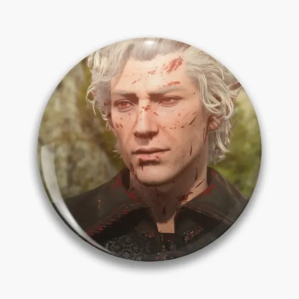Astarion Baldur Is Gate 3  Soft Button Pin Creative Lapel Pin Badge Decor Fashion Cute Hat Women Jewelry Clothes Funny Collar