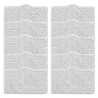 10Pcs Mop Cloth Pads For Xiaomi Deerma DEM ZQ100 ZQ600 ZQ610 Handheld Steam Vacuum Cleaner Mop Cloth Rag Replacement