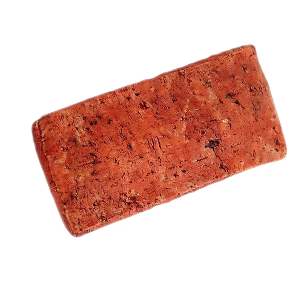 

25Cm Realistic Brick Shaped Stuffed Pillow Soft Comfortable Nap Companion for Anxiety Relief Role Play Home Car Office Decor