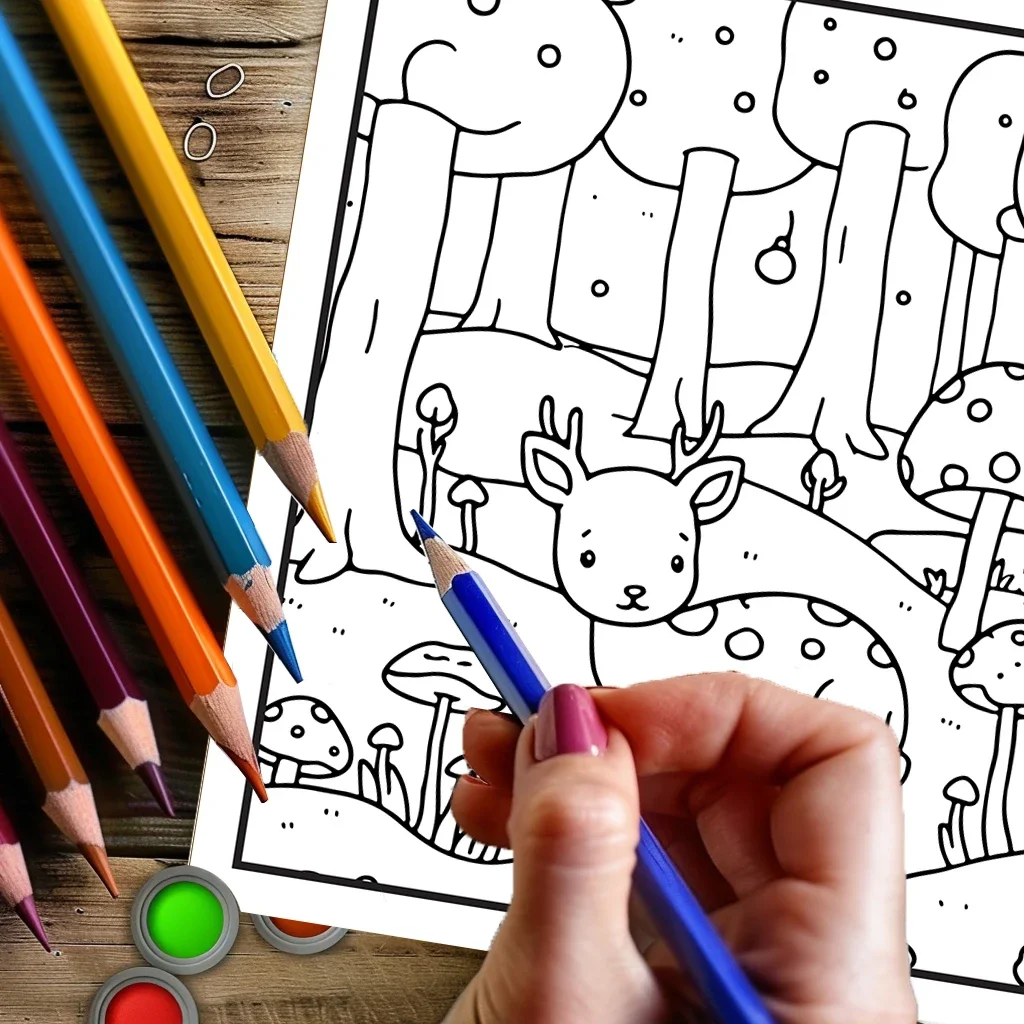 Coloring Book Sweet Relax for Adult Colouring Book, Birthday Day Gift, Back to School Supplies, Adults Cute Drawing Book view 4