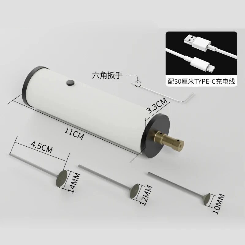 Electric Cue Tip Shaper Tool for Billiards Pool For Snooker with Different Size Grinding Discs for 9 10 12 15mm Tips