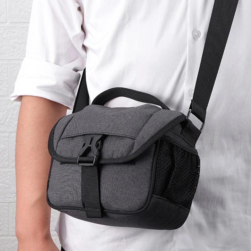 Camera Bag Small Mirrorless Camera Shoulder Bag Purse Canvas Camera Messengers