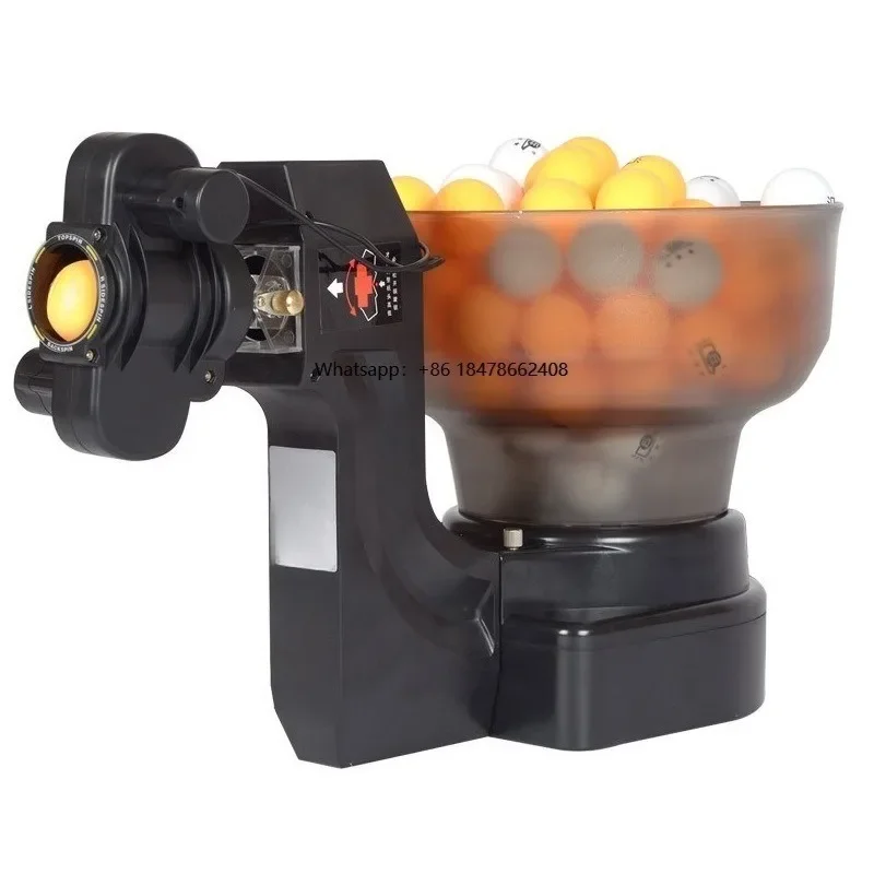 

Huipong HP07 Automatic Table Tennis Ball Machine Multi-Angle Swing Left Middle End Ball Features Made Durable Plastic