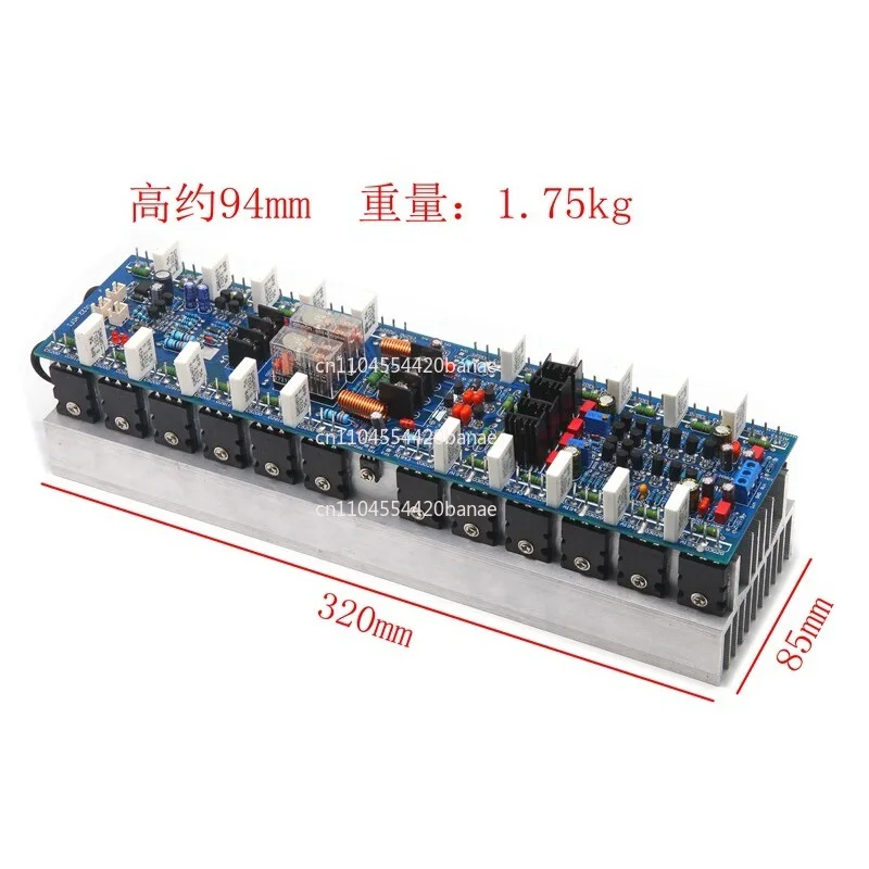 V242 High Power 2 Channel Professional Stage Power Amplifier Board 24 Tube 5200 1943 Audiophile Grade 1000W + 1000W