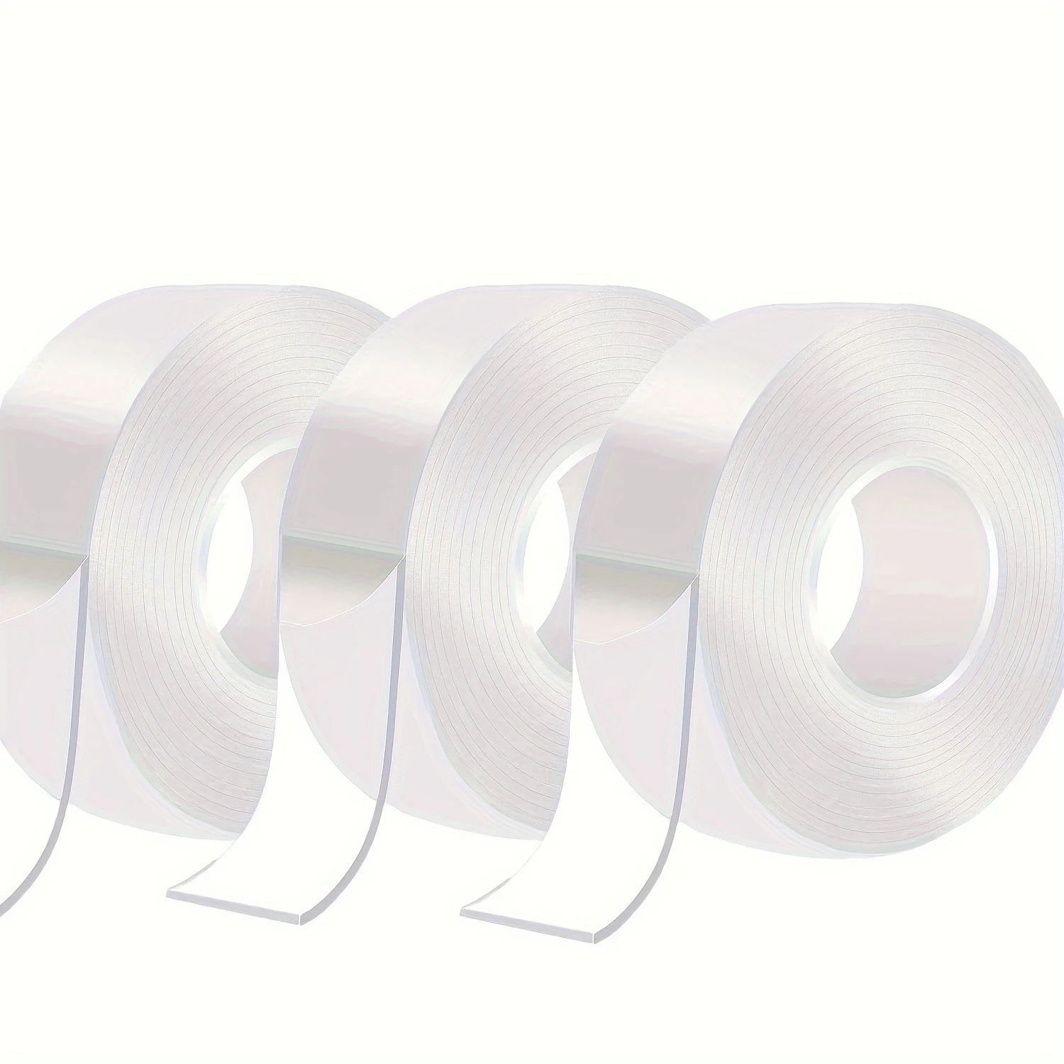 Nano Double Sided Adhesive Tape, Clear Mounting Tape Picture Hanging Adhesive Strips, Removable Wall Tape Sticky Poster Decor Ca