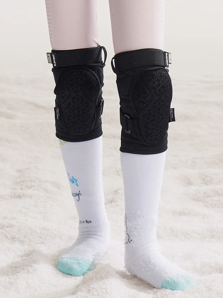 حماية الورك والركبة للأطفال، معدات حماية سميكة للتزلج، سراويل داخلية مضادة للسقوط، وسادات سفلية مفردة ومزدوجة