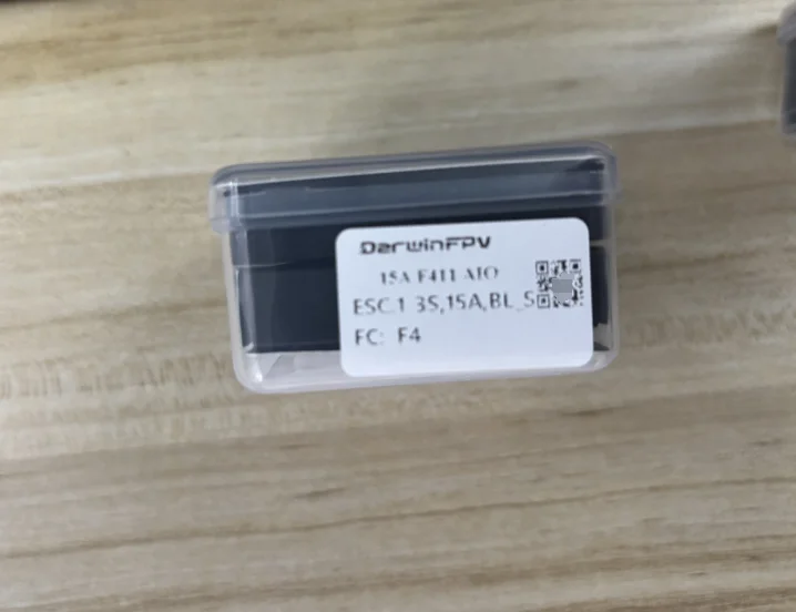 DarwinFPV F411 AIO وحدة تحكم في الطيران Whoop Blheli_S Betaflight F4 15A OSD BEC BL_S 1-3S 4In1 ESC لسباق RC بدون طيار FPV