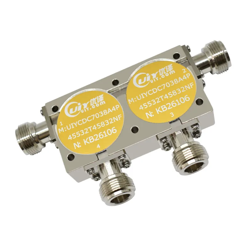 300 واط عالية الطاقة UHF 200 إلى 1875 ميجا هرتز 4 منافذ RF المزدوج تقاطع المروج المحوري #4