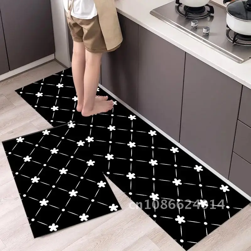 

Mat Kitchen Soft Living Room Carpet Bedroom Floor Mat Antislip Bath Doormat Rug