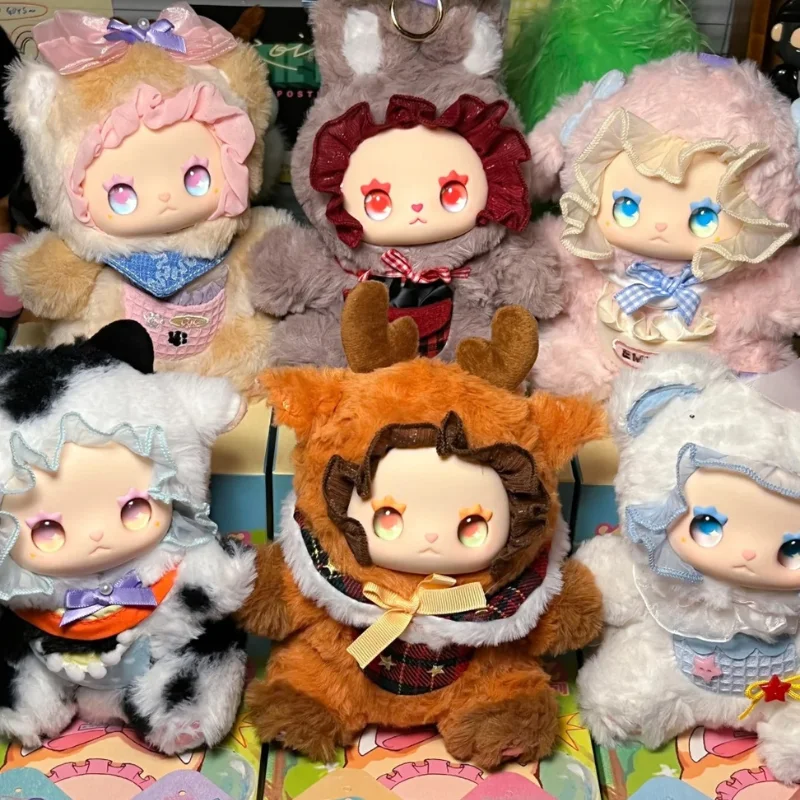 

Authentic Lovely Emma Pocket Zoo Series Vinyl Plush Doll Blind Box Mystery Box Toy Cute Anime Character Kawaii Model Gift
