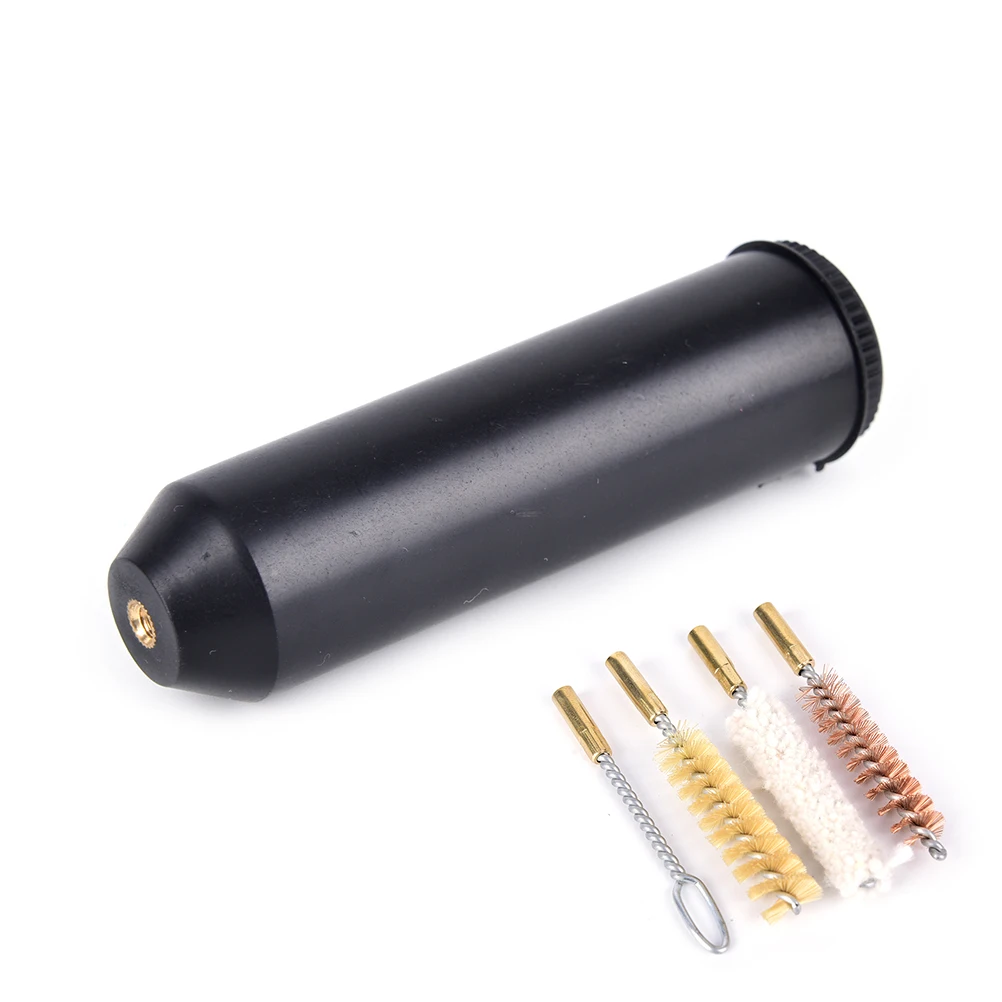 GUGULUZA 7pcs/set Universal Pistol Gun Cleaning Kit Bore Brush 9mm Caliber with Brass Brush Rod Weapon Cleaning Tool Set image 2