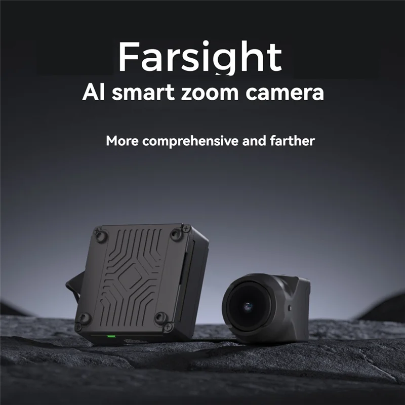 B49C For Caddx Farsight FPV Zoom Camera AI 8X Zoom Analog Camera FPV VTX Camera For FPV Drone Quadcopter