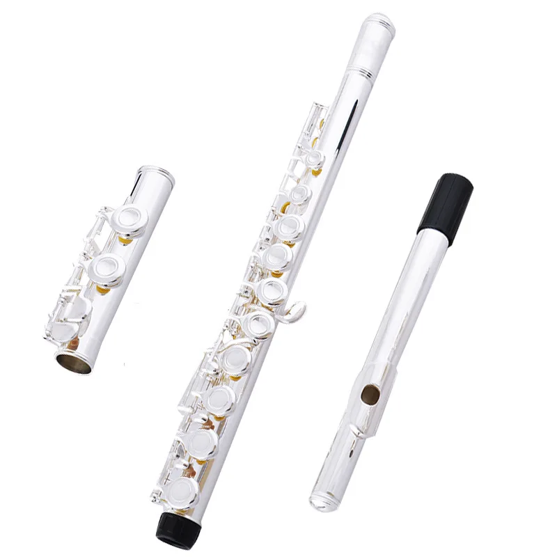 Luxury Sweet Flutes White Silver Flutes Professional Chinese Traditional Music Instruments Adults Accessories Alto Saxophone