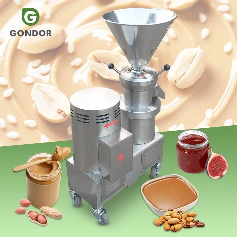 

Electrical Hand Operated Small Commercial Walnut Peanut Grinder Butter Sasame Sauce Make Colloid Mill Machine