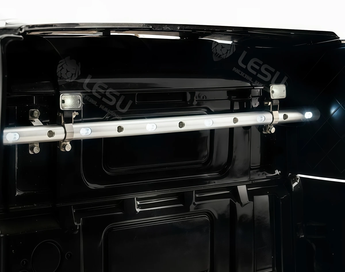 Metal High Roof LED Light Bar S-1321 For 1/14 Tamiya R470 R620 RC Tractor Truck Simulation Upgrade Parts