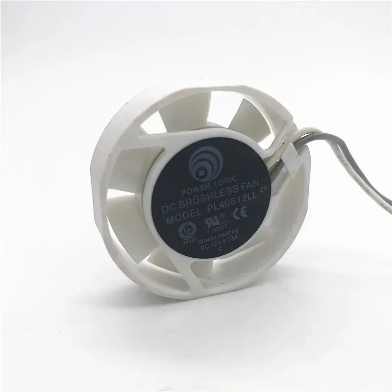 Power Logic Pl40s12ll 4010 40Mm 4Cm 40*40*10Mm Ronde Ventilator 12V Case Koelventilator Stille Ventilator 2pin