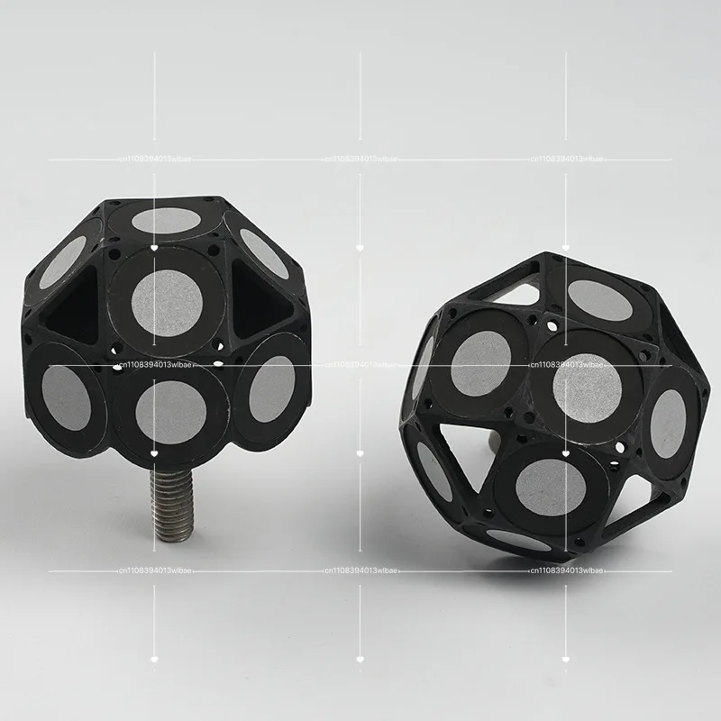 

10pcs Magnetic Marking Points Fluorescent Mark Penalty Spot 3D Scanner Marking Penalty Spot High Reflective Point Marker Point