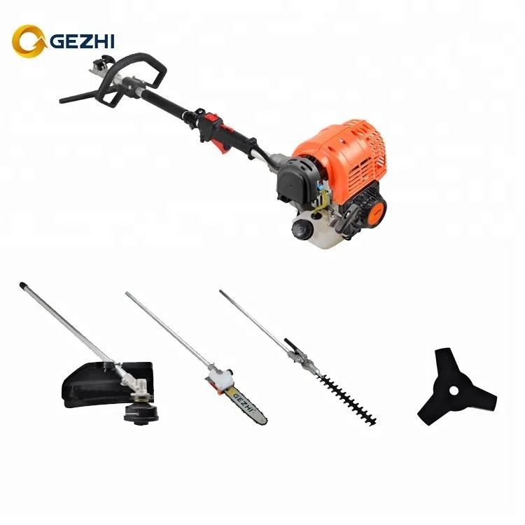 professional   4 stroke gasoline 31CC multi-purpose garden tool set