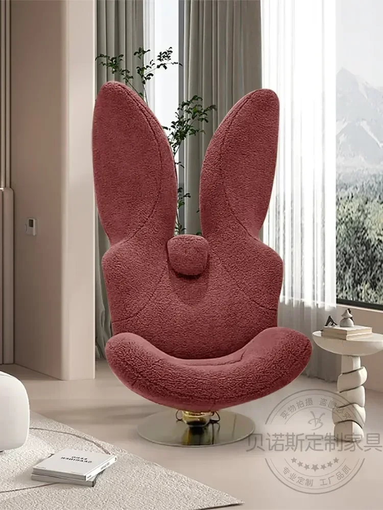 Green Rabbit Armrest Single Person Sofa Chair, Popular on the Internet, Distinctive Personality, Modern Creativity Hot sales