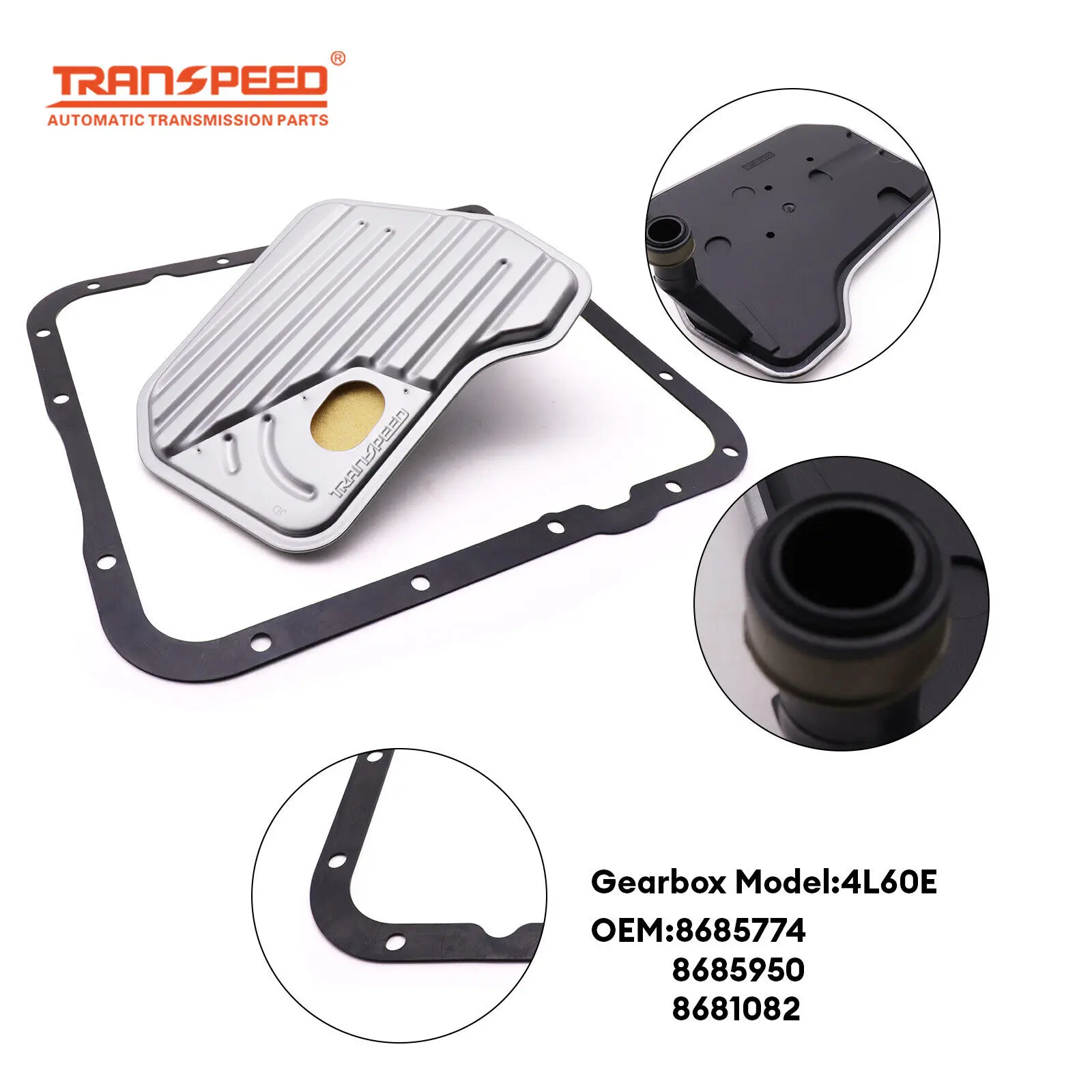 

4L60E 8685950 8685774 8681082 Transmission OilFilter Pan Gasket Kit Fr Chevrolet