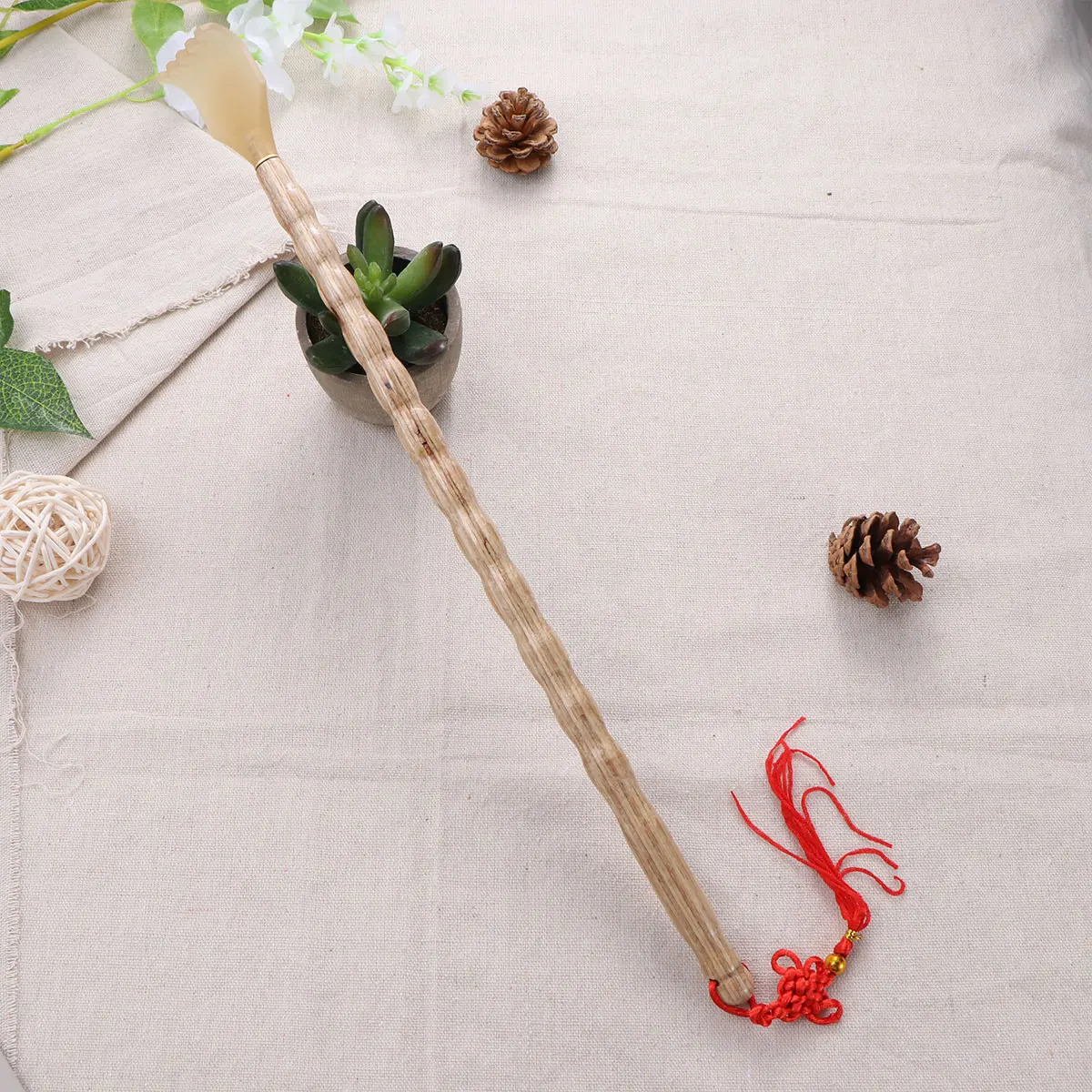 

High Quality Wood Back Scratcher Durable Lightweight Practical Bamboo Manual Stick for Body Massage Tool Massager