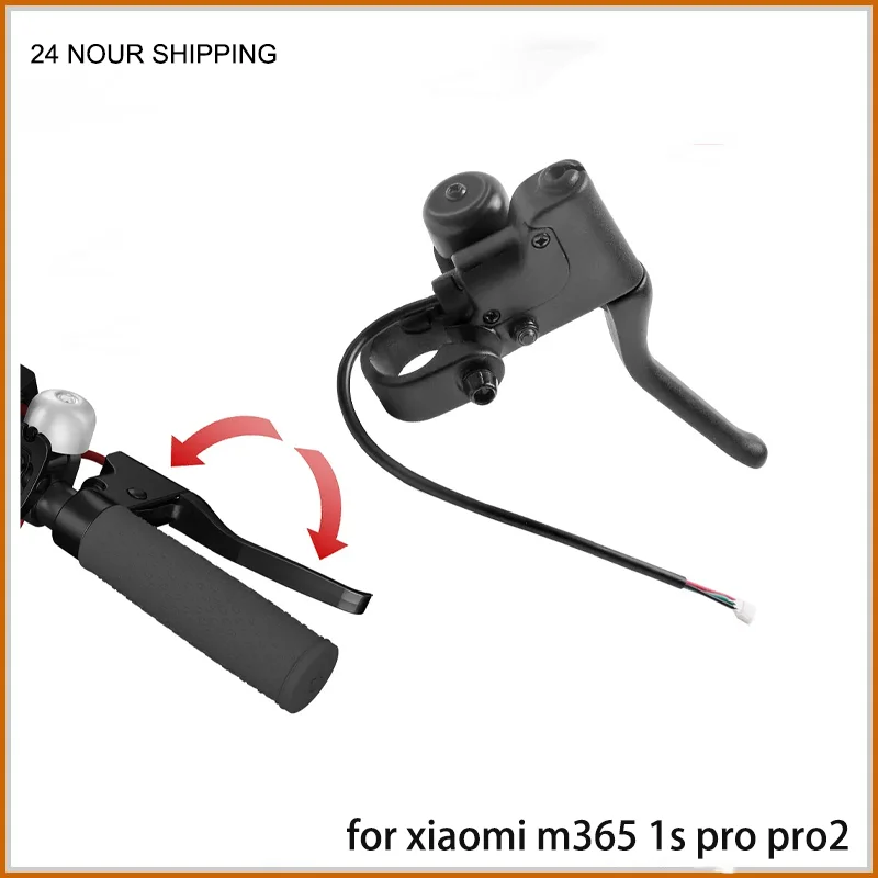 

Ручка тормозного рычага электрического скутера с колокольчиком 2 в 1, часть для Xiaomi M365/1s/Pro/Pro2, прочные аксессуары для ручного тормоза