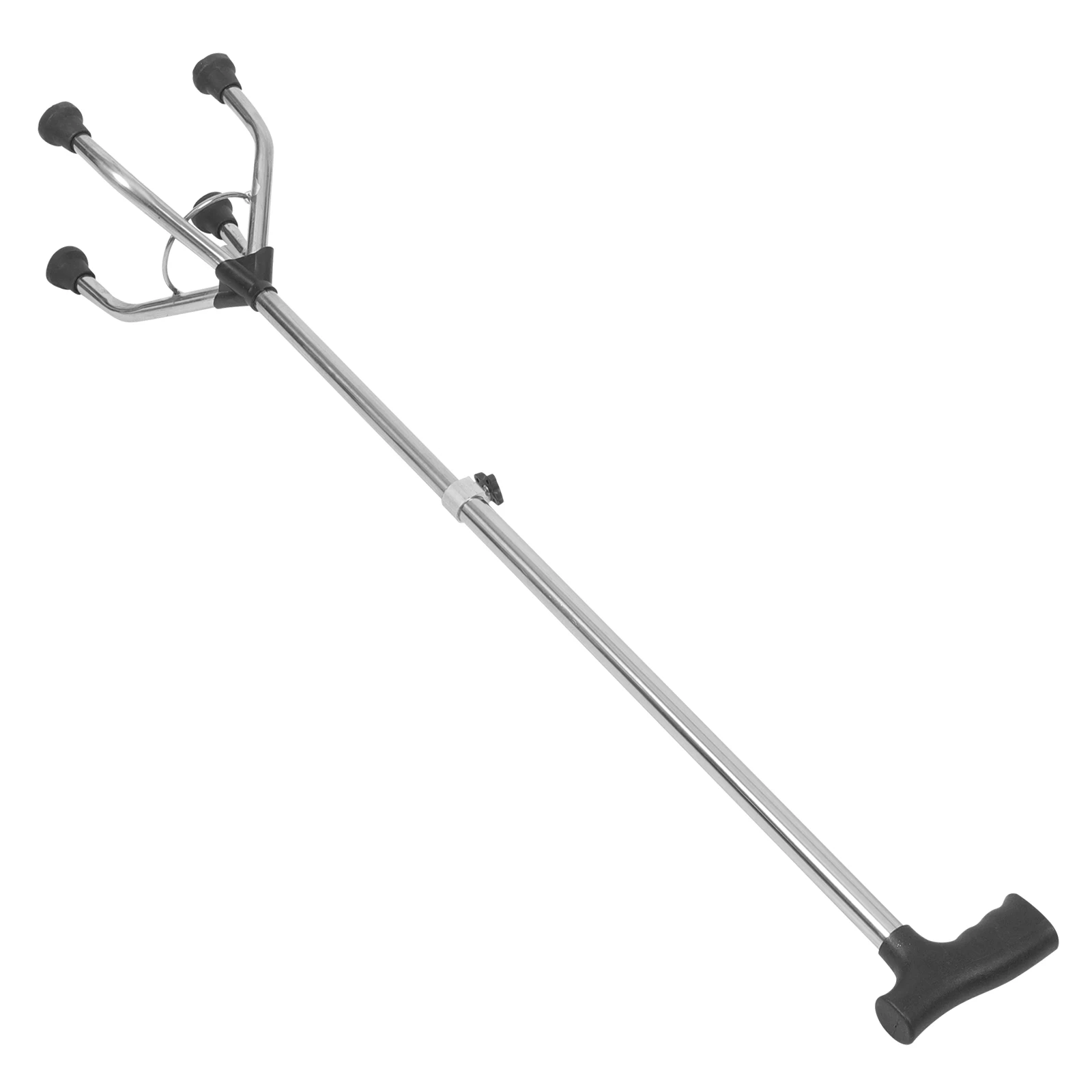 

Quad Cane Elderly Walking Stick Adjustable Nonskid Lightweight Durable Aluminum Alloy Walking Assist Tool for Seniors Rehab