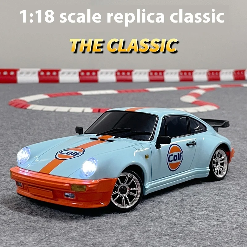 

New LDRC 1/18 RC Drift Car LD1898 Mode 911 2.4GHz RWD with Gyroscope on-Road Alloy Body Shell Racing Car for Boys Gifts