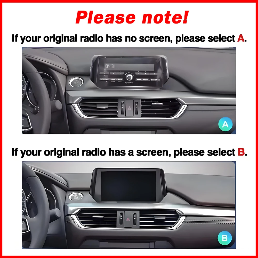 12.3 Inch Android For Mazda 6 Atenza 3 GJ GL 2015 2016 2017 2018 2019 Car Radio GPS Navigation Carplay Auto Multimedia Player BT