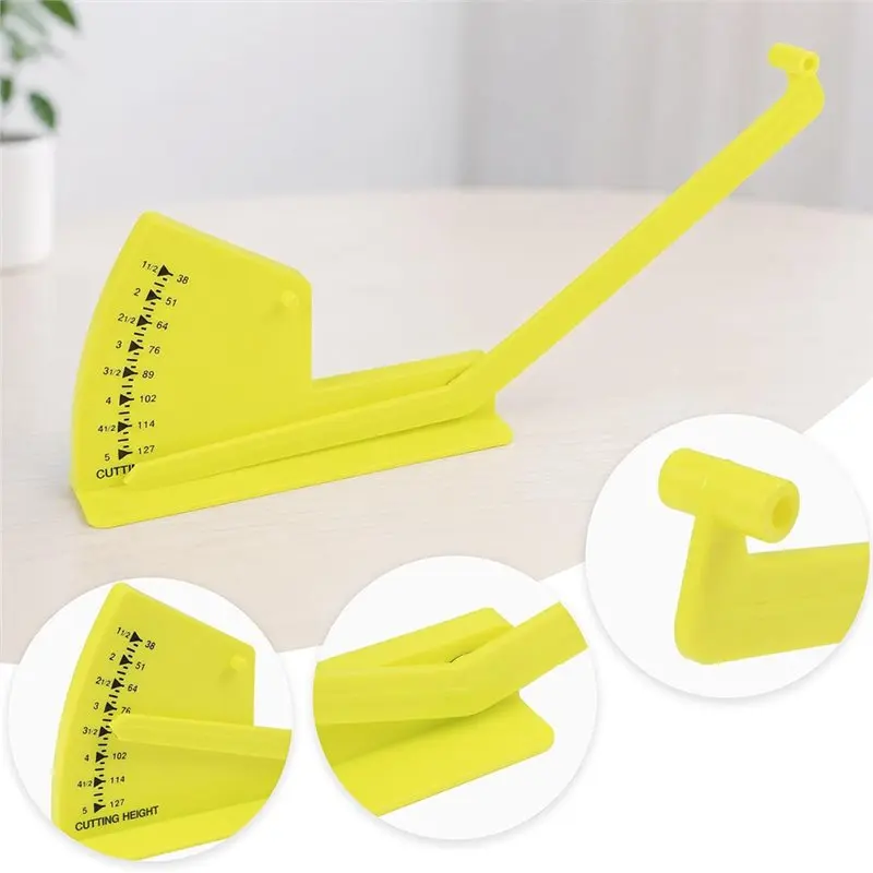 [Touchbuy】 For AM130907 TY15272 Stens 750-442 Universal Riding Lawn Mower Blade Height Leveler 2PCS Deck Leveling Gau