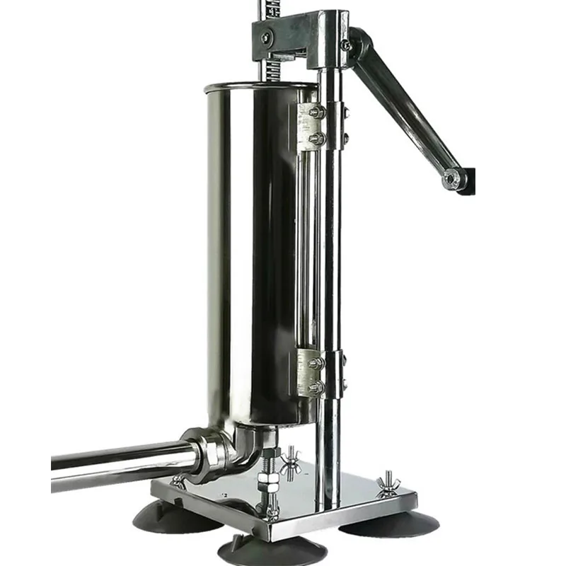 4 Liter Household Manual Sausage Machine Vertical Stainless Steel Sausage Machine Commercial Hand Sausage Machine