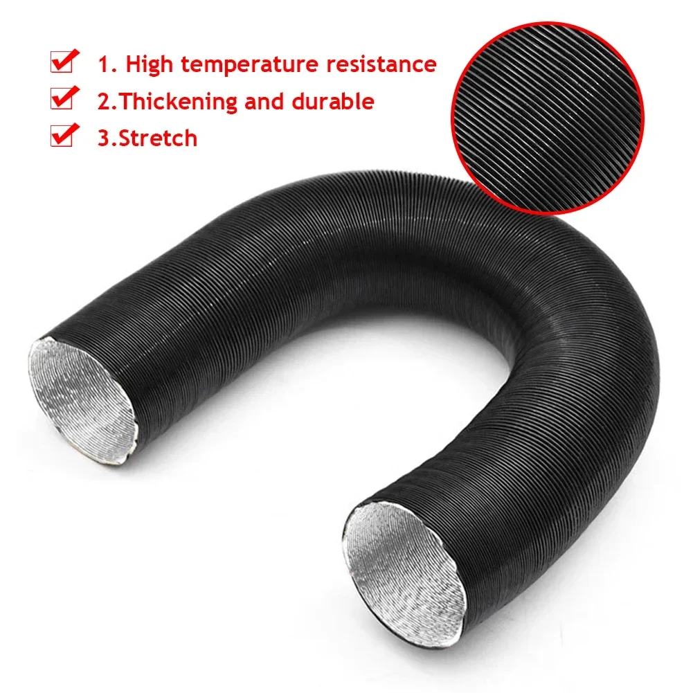 25mm 42mm 60mm 75mm Diameter Air Diesel Parking Heater Duct Pipe Tube Hose for Webasto Eberspacher Car Camper Accessories