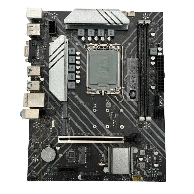 For New H610 Main Board 12th Generation 13th Generation 1700 Pin B760 Computer DDR4 on 12400 13400cpu