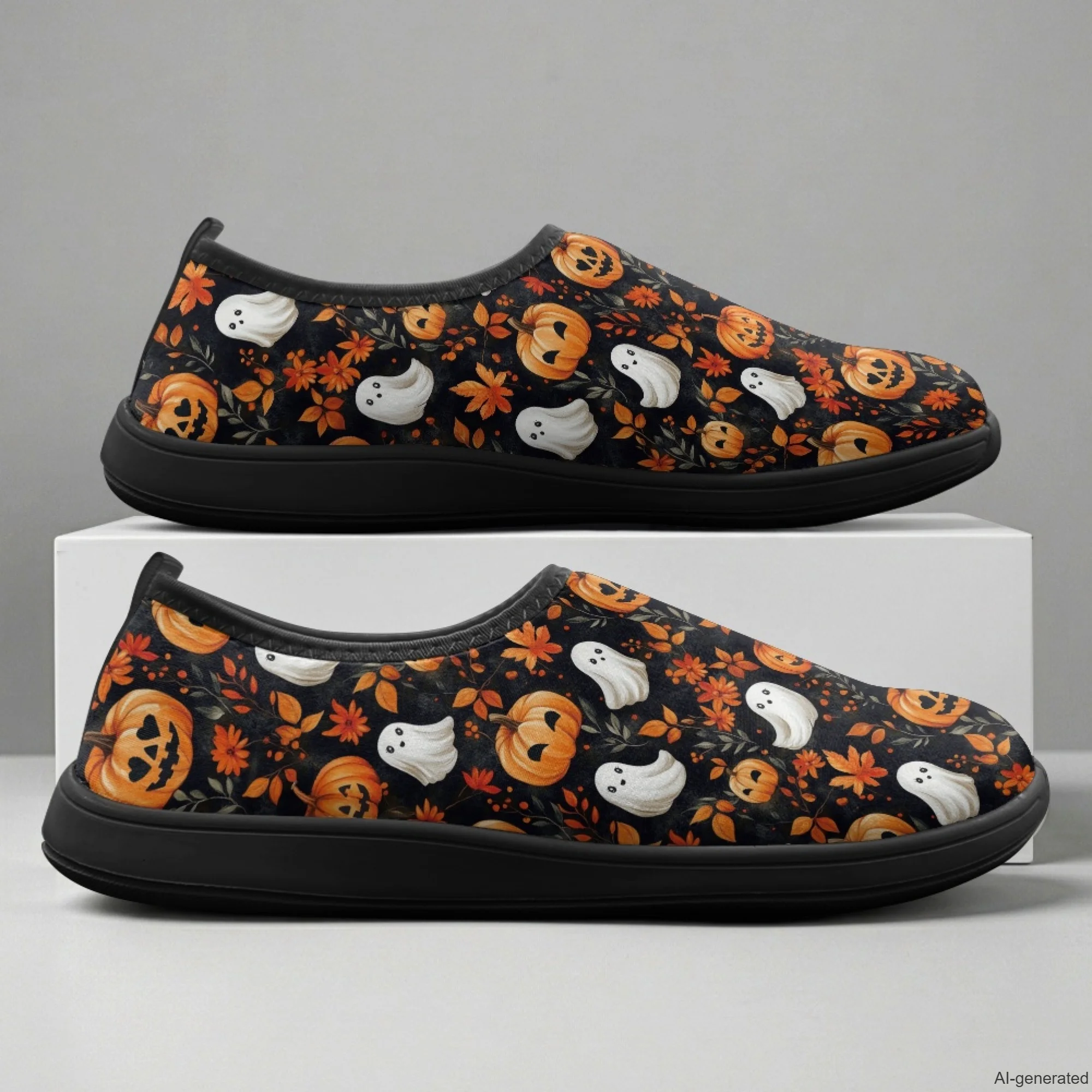 XIXIRIMIDO Running Shoes Slip-on Wide-toed Shoes Board Shoes Work Shoes Casual Shoe for Woman Male Nurse Shoes Ghosts
