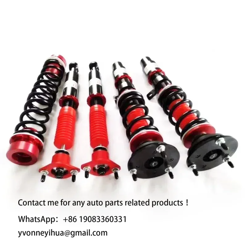 Front Motorcycle Shock Absorber Manufacturers for BMW E46 3 Series Adjustable Coilover Struts Damper