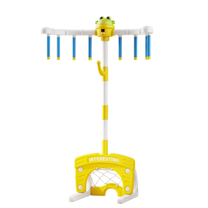 

4-in-1 Reaction Training Game Set – Catch Stick, Mini Golf, Soccer & Ring Toss