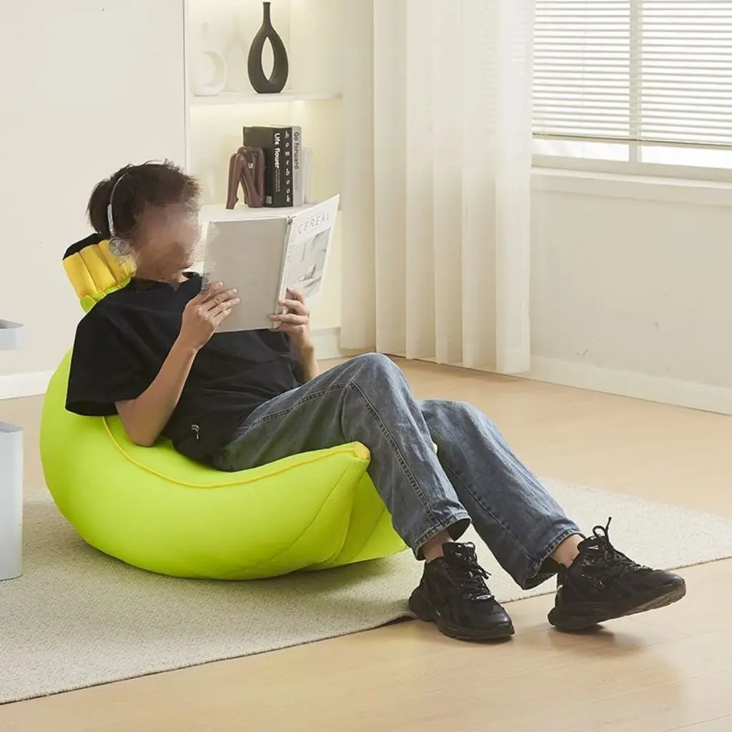 Lazy sofa creative sofa chair bean bag tatami cute single banana bedroom balcony small simple modern