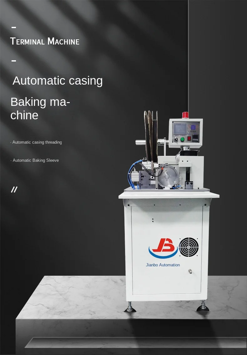Direct Sale All-In-One CNC Wire Baking Heat Shrinkable Equipment for Cable Manufacturing Includes Pipe Cutting Casing Machine