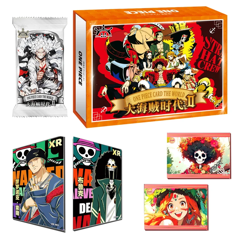 

One Piece Japanese Anime Collection Card Kids Festive Birthday Gifts One Piece Cartas Luffy Roronoa Sanji Nami TCG Game Cards