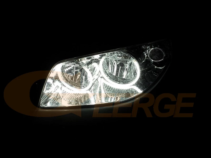 Excellent Ultra Bright CCFL Angel Eyes Halo Ring Day Light For FIAT PUNTO 188 Mk2 2003 2004 2005 2006 - ON Facelift Headlight