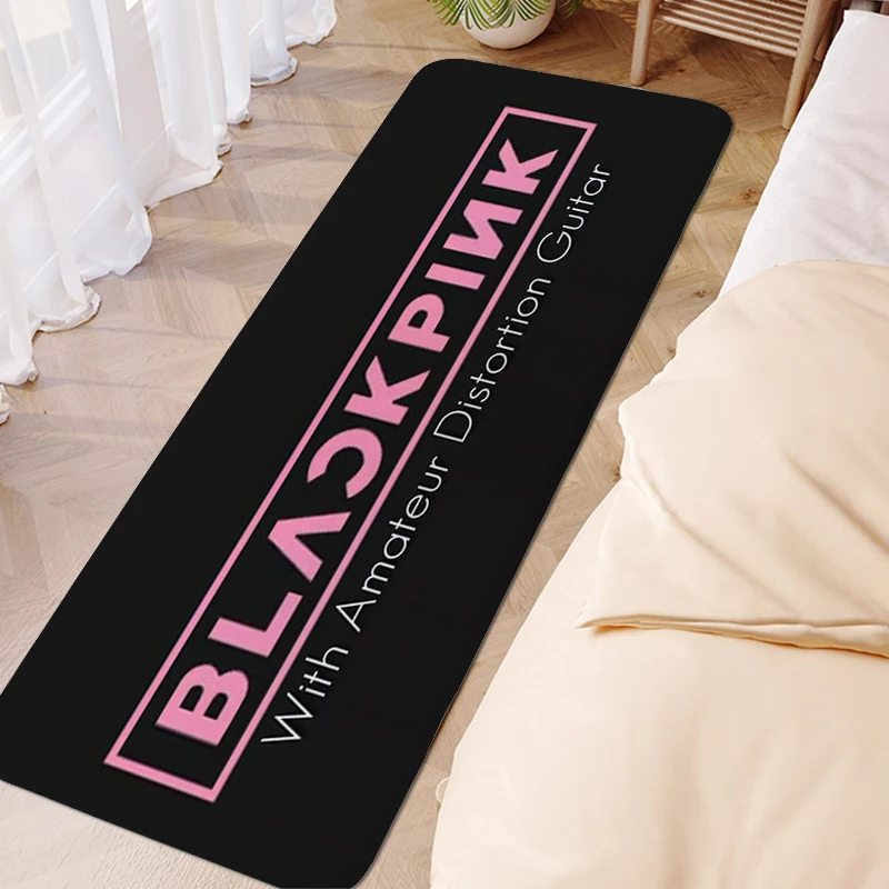 

Rug for Bed Room Carpet for Bedroom Carpet A-Black Pinks Entrance of House Interior Entrance Mat Veranda Floor Mat Bathmat