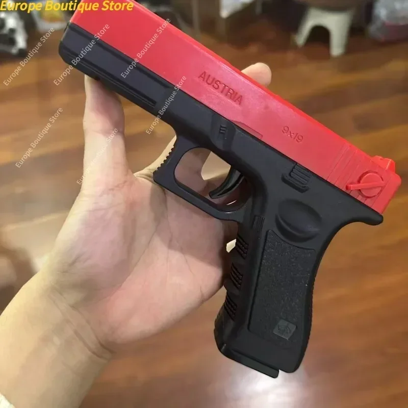 2026 رصاصة لينة مسدس الادسنس دليل G17 مسدس لعبة مجلة سفلية مع الليزر الرياضة في الهواء الطلق CS لعبة للأطفال الكبار هدية