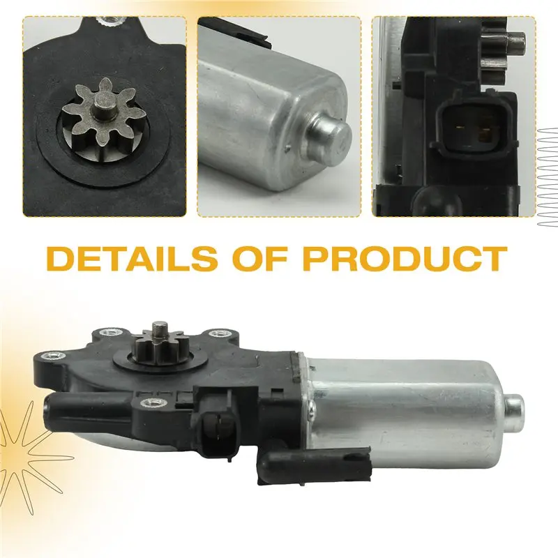 Power Window Lift Motor Rear Left Side 8-98196062-0 8981960620 For Isuzu D-MAX Holden Colorado 2003-2011 Pickups-A61E