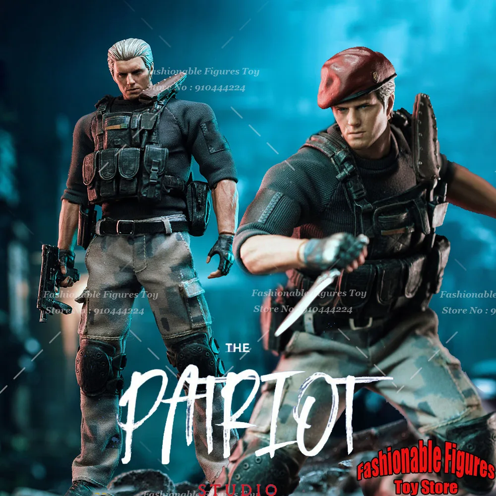 The Patriot Studio 1/12 Men Soldier Jack Instructor Special Forces Full Set 6Inch Action Figure Model Best Collection Toys