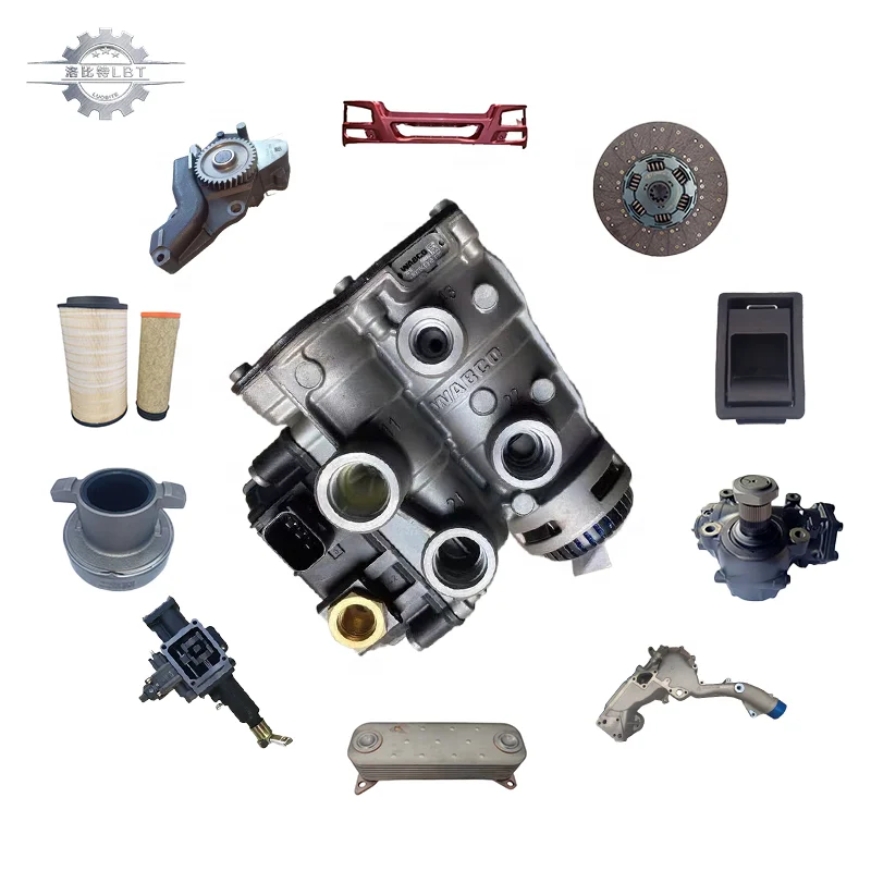 Sinotruk HOWO T7H T5G MAX M5G SITRAK C7H Truck Spare Parts EBS3 Trailer Control Valve WG9000360552