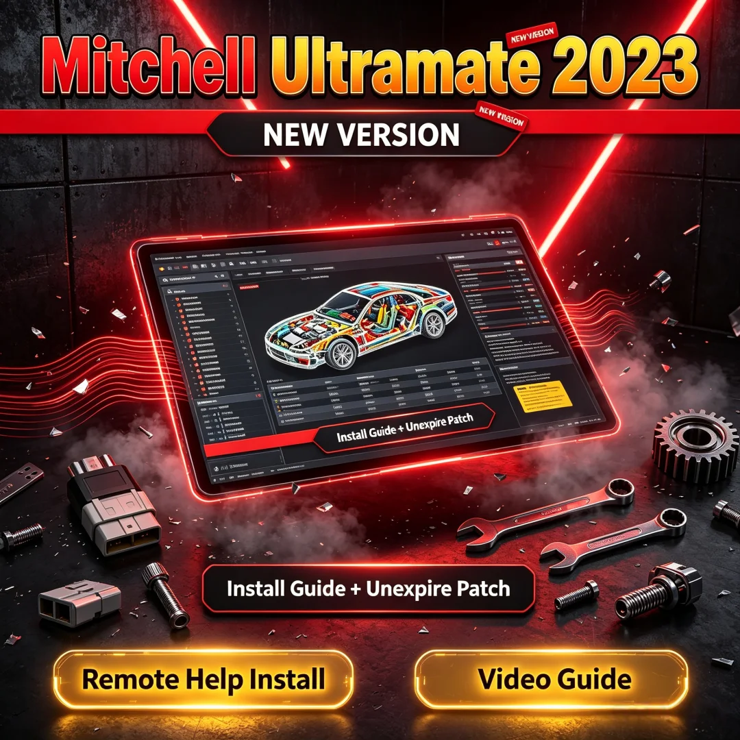 Car Repair Software Mitchell Ultramate 2023.07 COMPLETE ADVANCED ESTIMATING SYSTEM+Patch for Unexpire+Install Video Guide