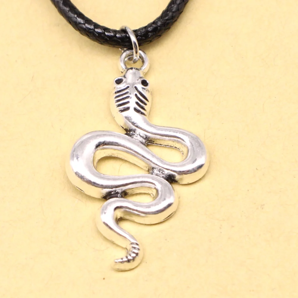 1 Piece 18x30mm Snake Vintage Necklace Women Jewelry