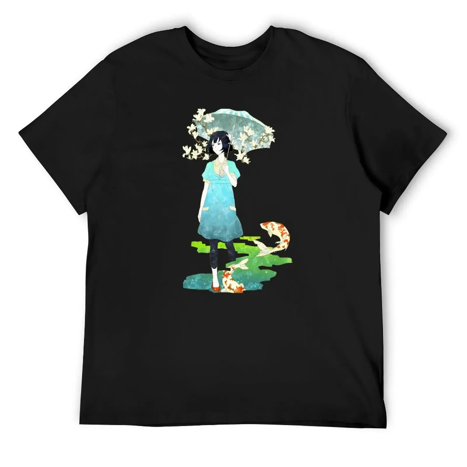 The Tatami Galaxy Akashi Koi Fish T-Shirt graphic tee shirt for a boy graphic shirts graphics mens white t shirts